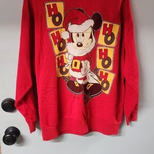 Vintage Mickey Mouse Christmas Sweatshirt